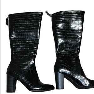 Anne Klein 8.5 size black boots
